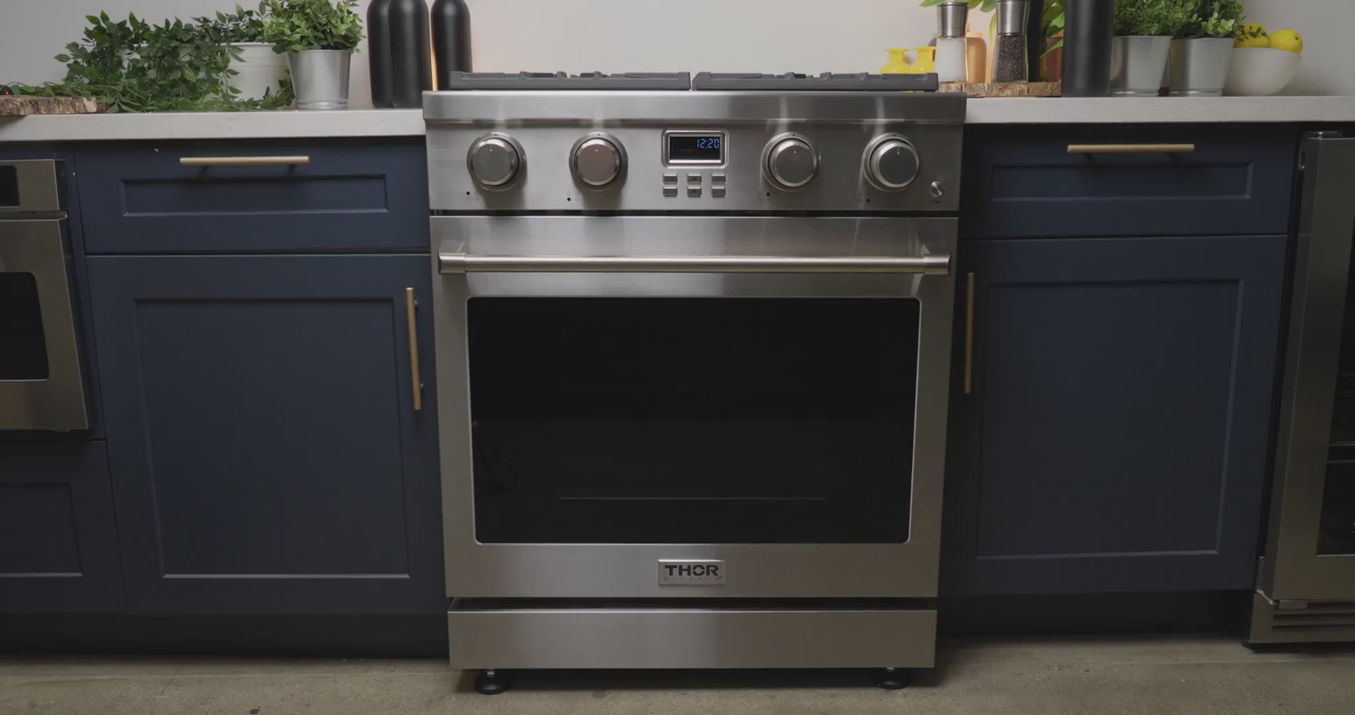 30 Inch Contemporary Professional Gas Range - THOR Kitchen